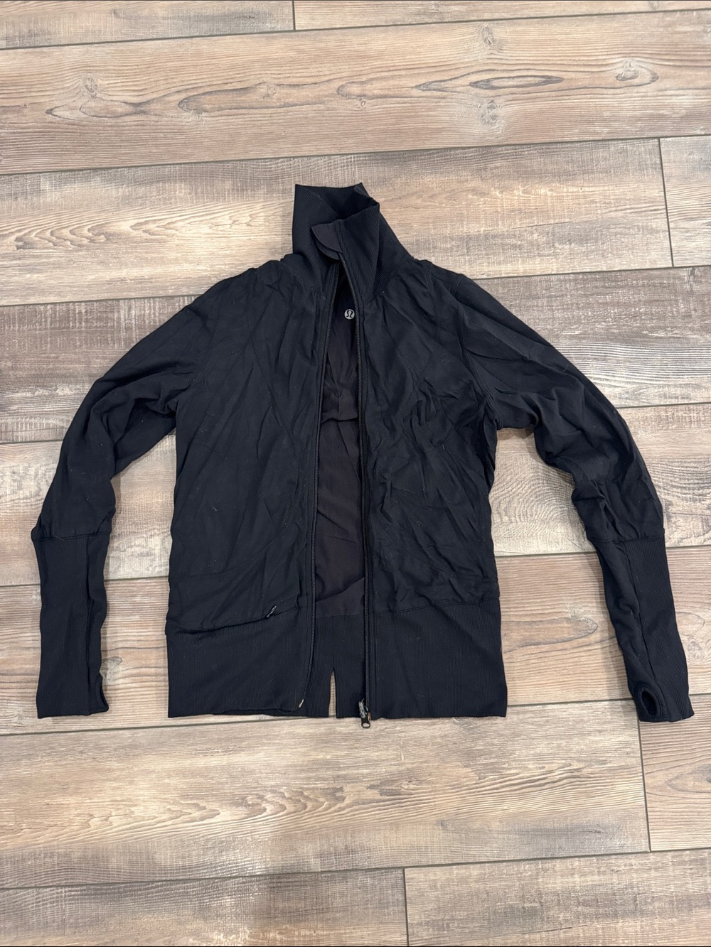 lululemon athletica Black Women's Zip-Up Bomber Jacket